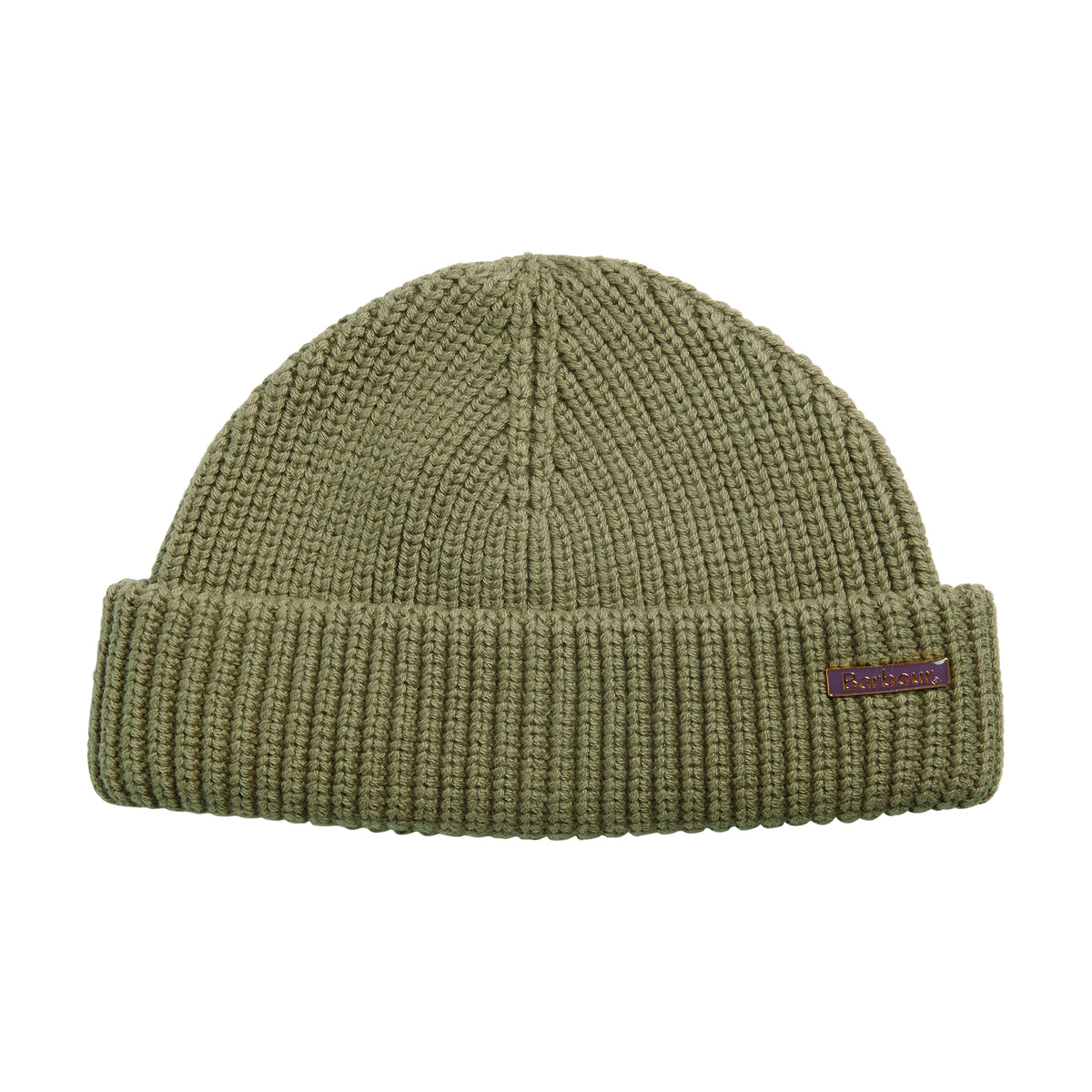 Barbour Hats Mosely Fisherman Beanie Hat - Light Olive