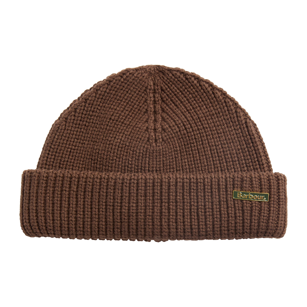 Barbour Hats Mosely Fisherman Beanie Hat - Chocolate