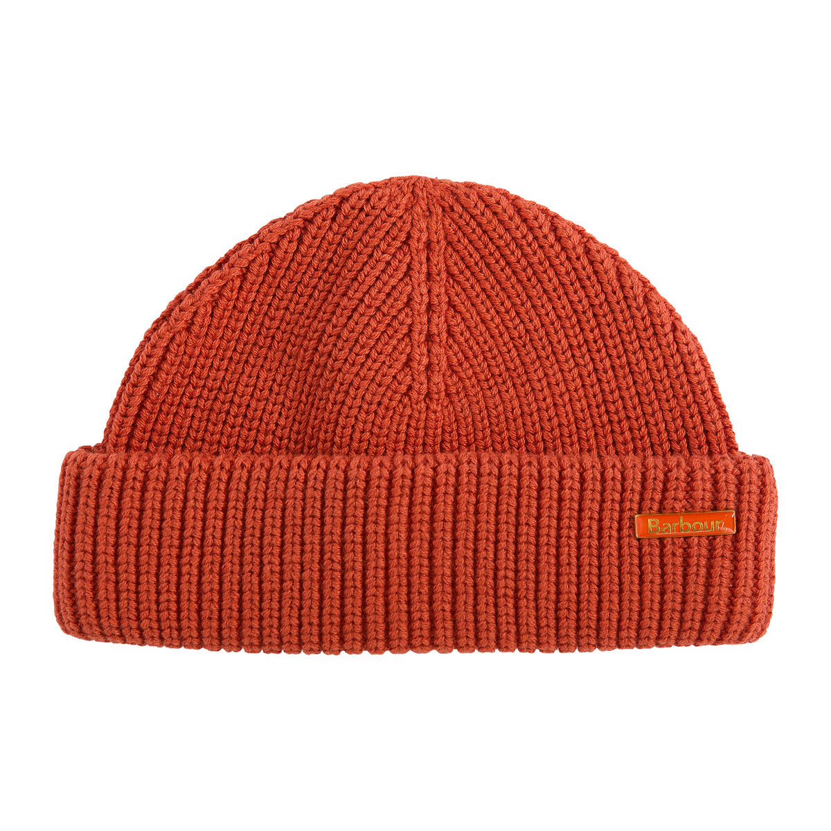 Barbour Hats Mosely Fisherman Beanie Hat - Burnt Orange