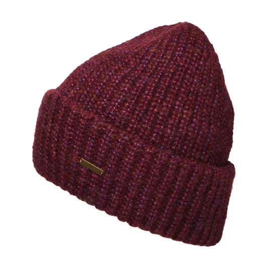 Barts Hats Arugama Recycled Beanie Hat - Burgundy