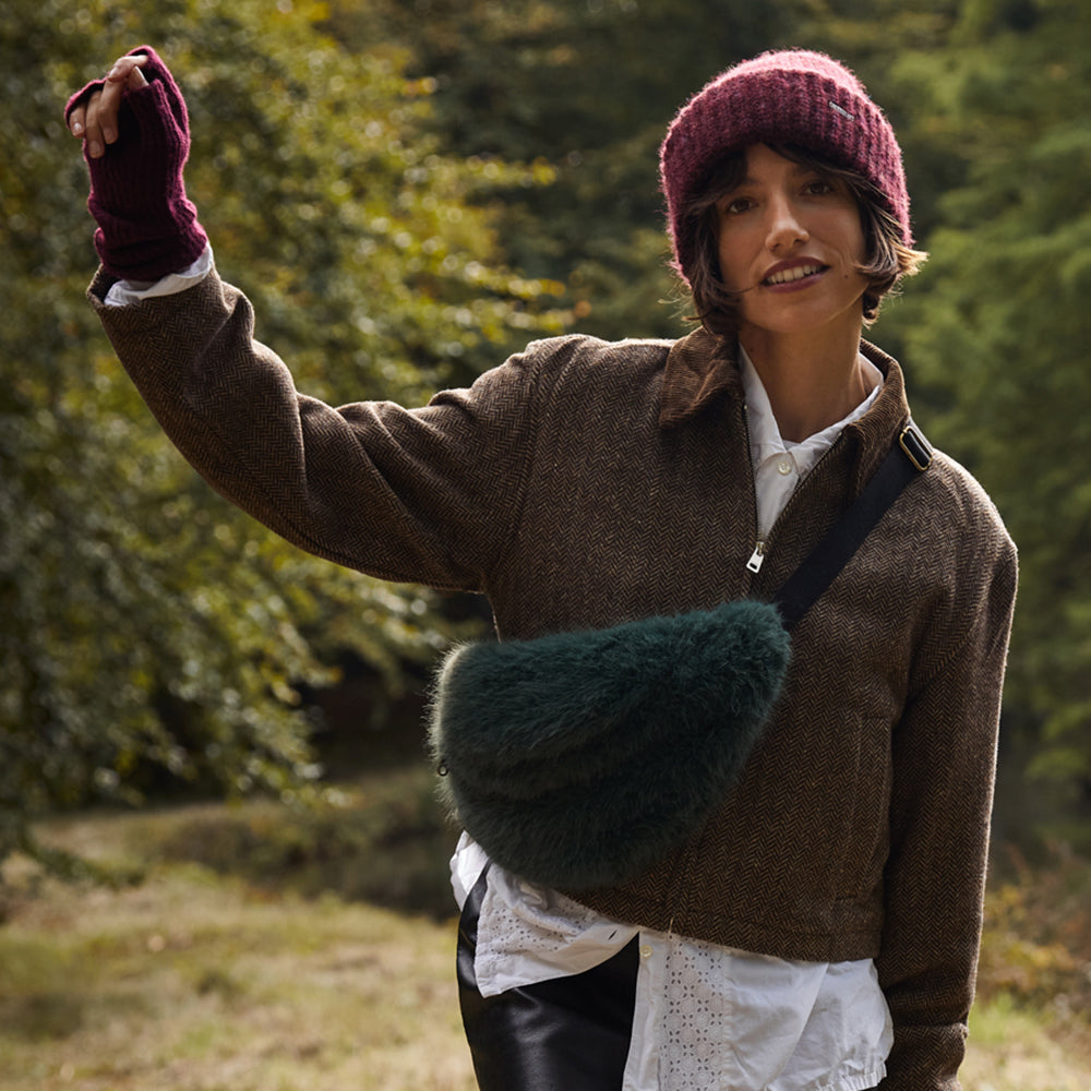 Barts Hats Arugama Recycled Beanie Hat - Burgundy