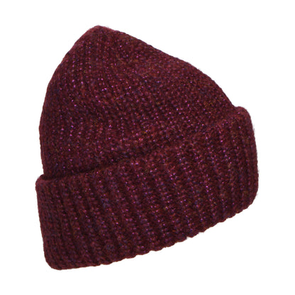 Barts Hats Arugama Recycled Beanie Hat - Burgundy