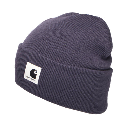 Carhartt WIP Hats Ashley Cuffed Beanie Hat - Dusty Purple