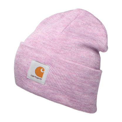 Carhartt WIP Hats Heather Watch Cap Beanie Hat - Dusky Pink