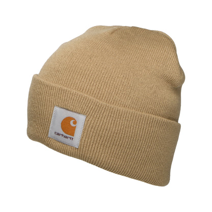 Carhartt WIP Hats Short Watch Cap Beanie Hat - Camel