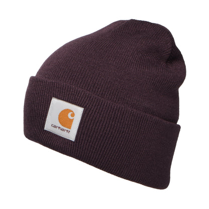 Carhartt WIP Hats Short Watch Cap Beanie Hat - Plum