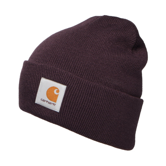 Carhartt WIP Hats Short Watch Cap Beanie Hat - Plum