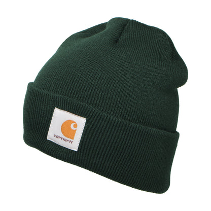 Carhartt WIP Hats Short Watch Cap Beanie Hat - Dark Moss