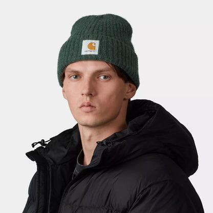 Carhartt WIP Hats Anglistic Beanie Hat - Dark Moss