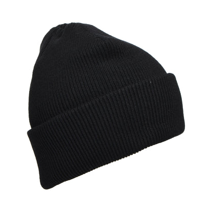 Carhartt WIP Small Heart Organic Cotton Beanie Hat - Black
