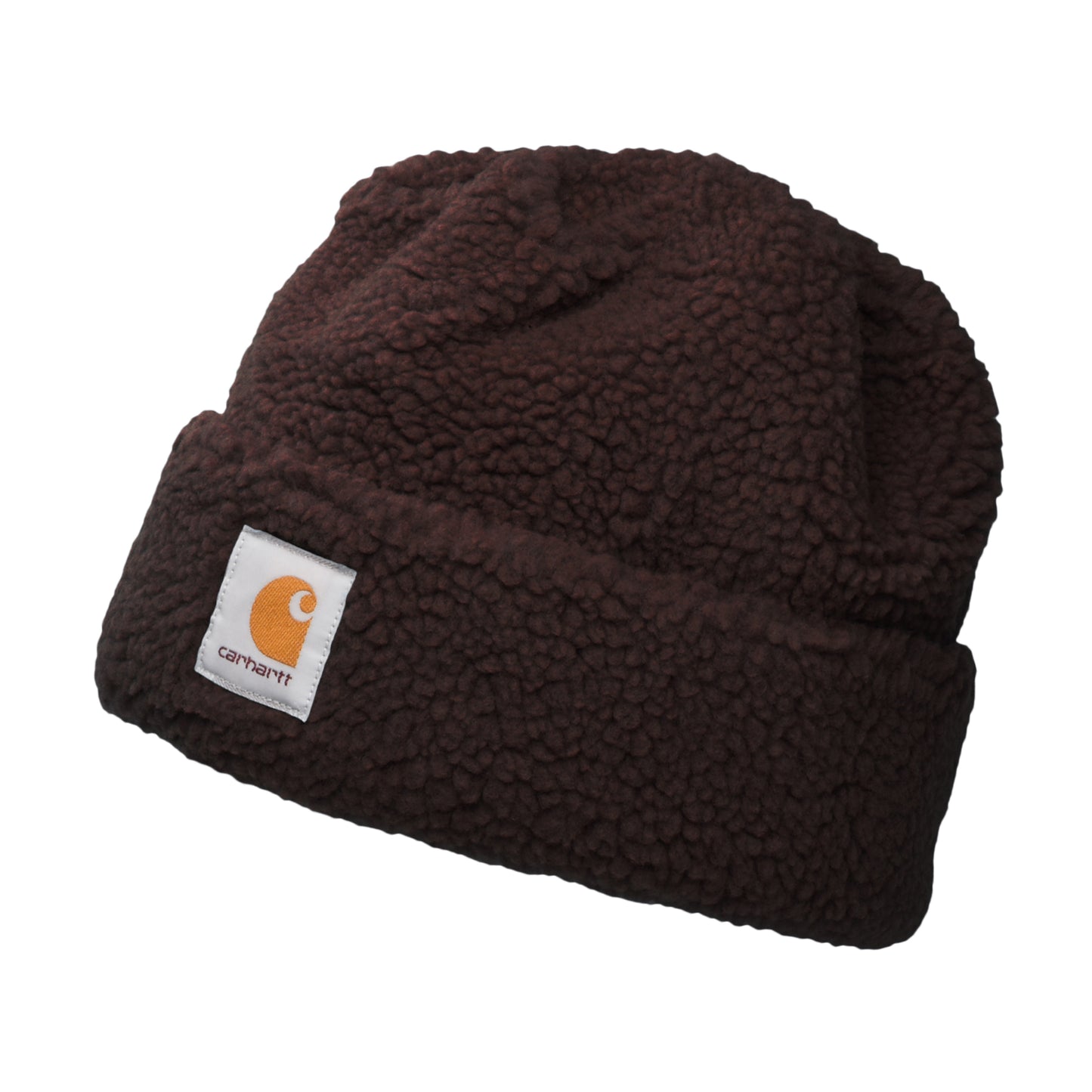 Carhartt WIP Hats Prentis Pile Fleece Beanie Hat - Chocolate
