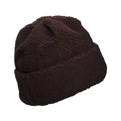 Carhartt WIP Hats Prentis Pile Fleece Beanie Hat - Chocolate