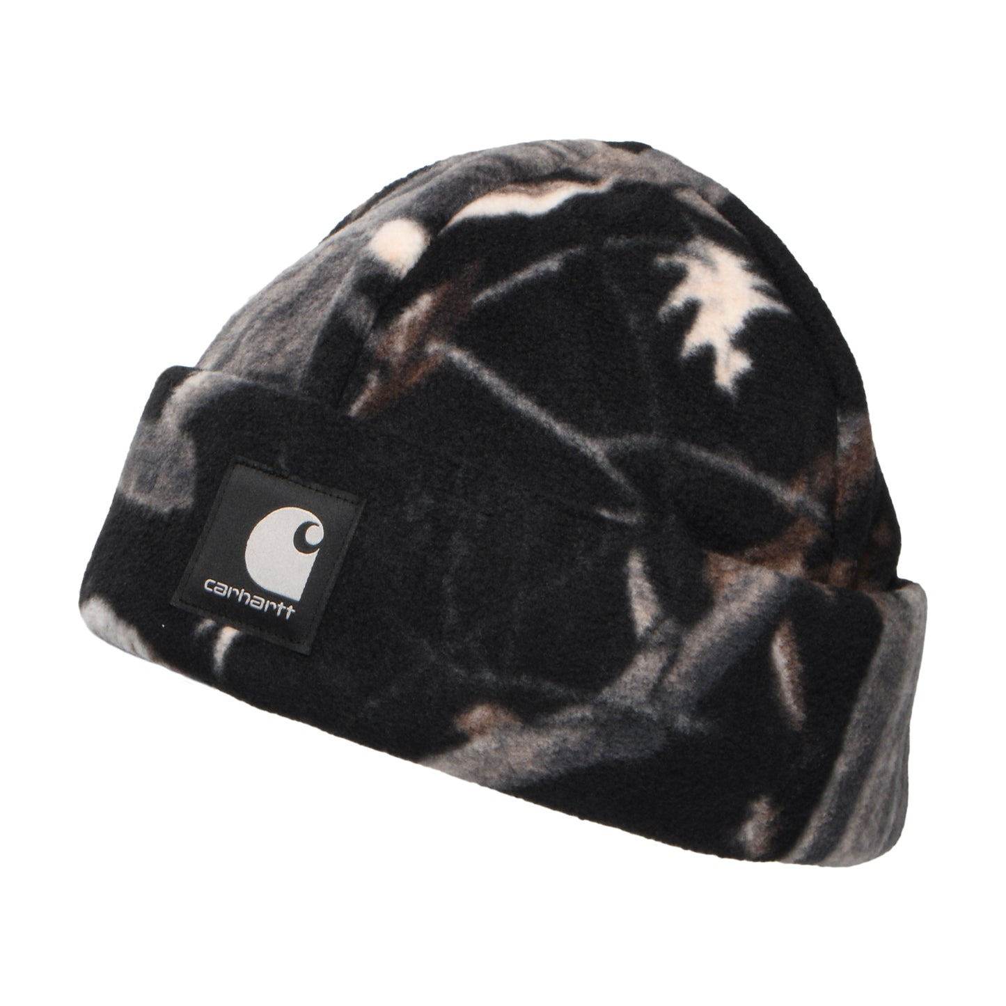 Carhartt WIP Blevin Fleece Beanie Hat - Black-Multi