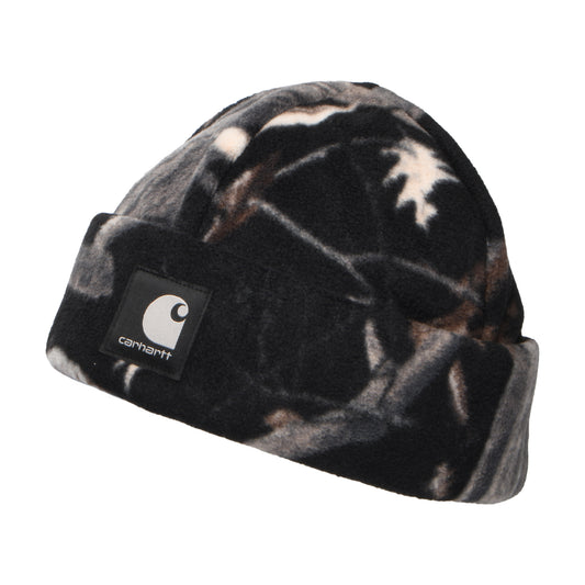 Carhartt WIP Blevin Fleece Beanie Hat - Black-Multi