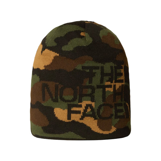 The North Face Hats Highline Reversible Beanie Hat - Camo-Black