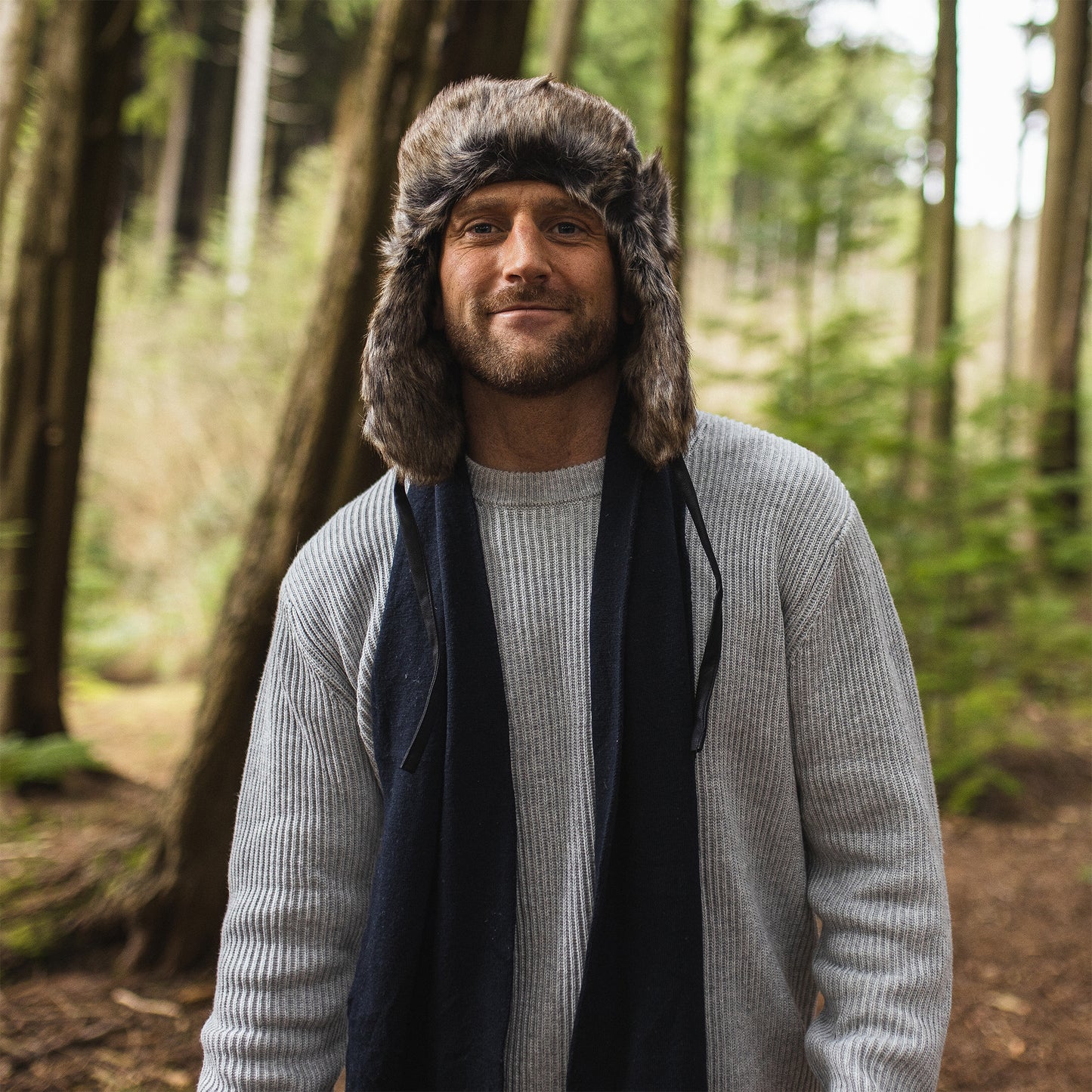 Jaxon & James Washed Faux Leather Trapper Hat Black Wholesale Pack