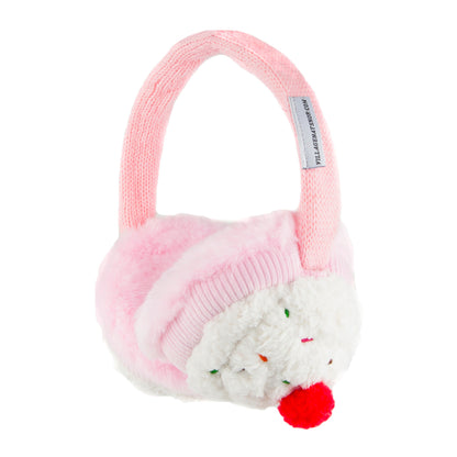 Village Hats Cupcake Earmuffs - Pink Wholesale