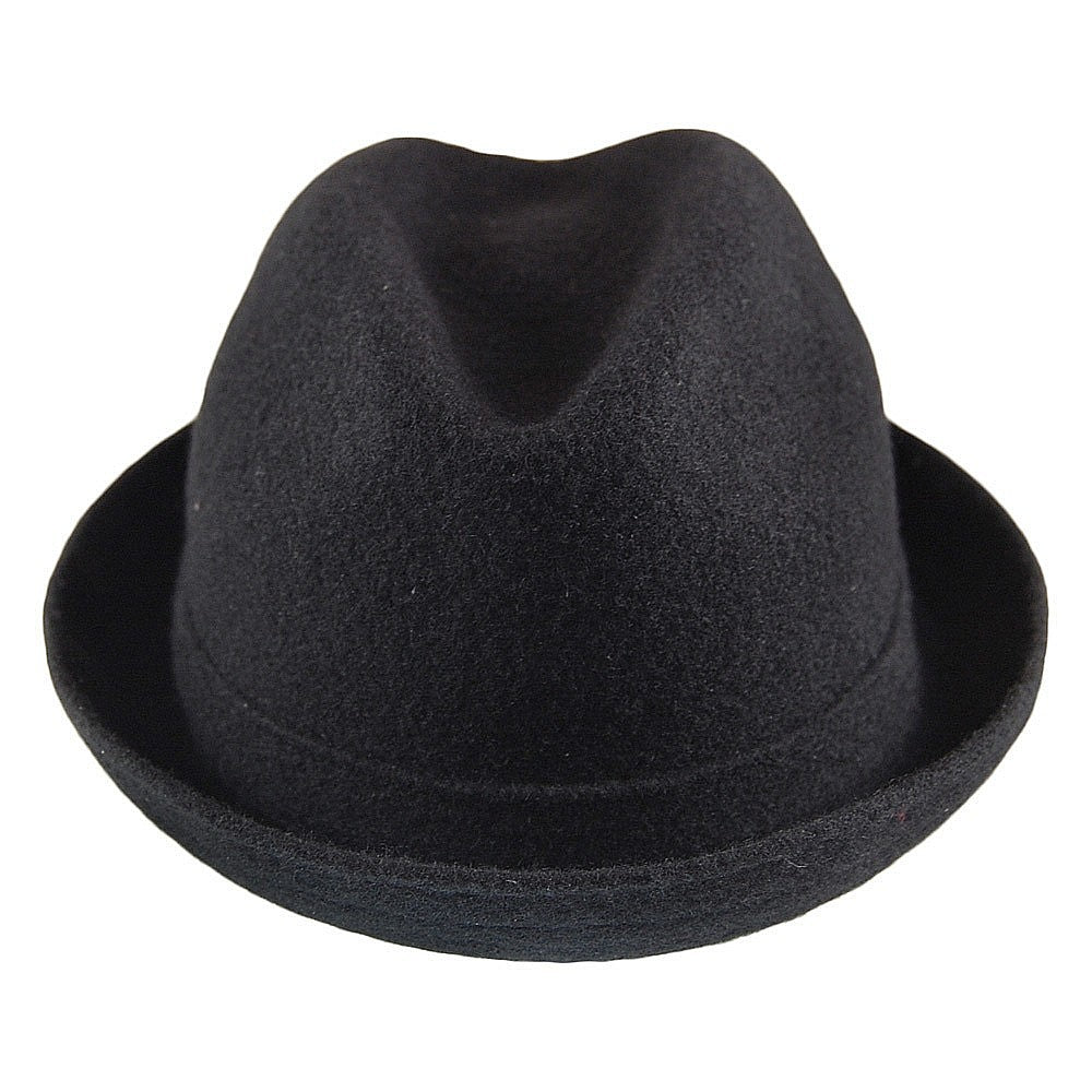 Kangol Wool Player Trilby Hat - Black
