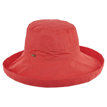 Scala Hats Lanikai Packable Sun Hat - Coral