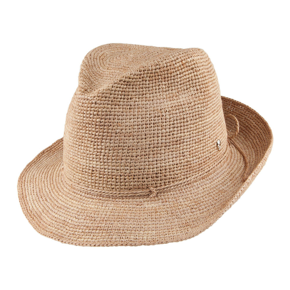 Helen Kaminski Hats Fai Straw Trilby Hat - Natural