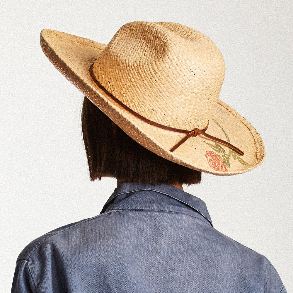Brixton Hats Jenna Fedora Sun Hat - Natural