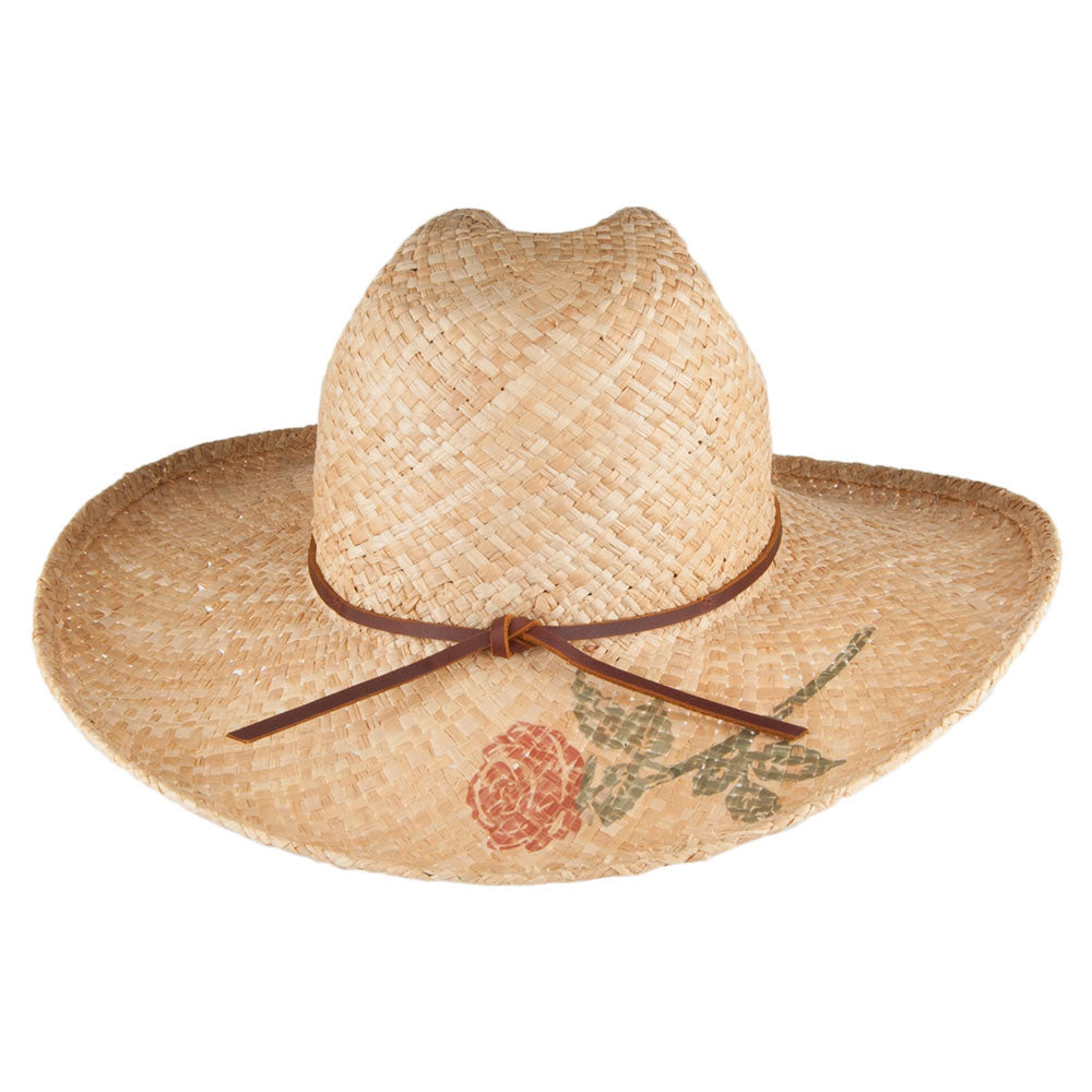 Brixton Hats Jenna Fedora Sun Hat - Natural