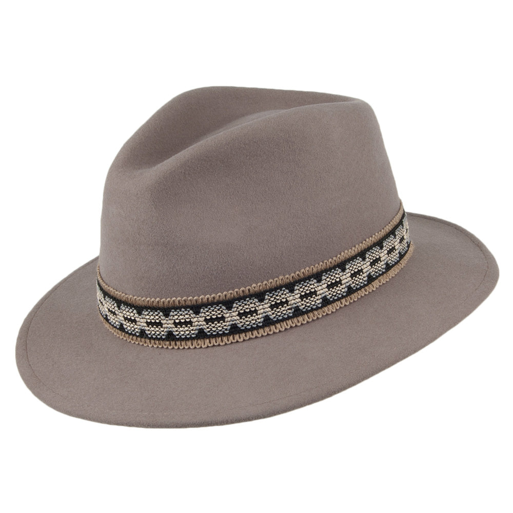 Brixton Hats Fiona II Fedora Hat - Natural