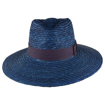 Brixton Hats Joanna Straw Sun Hat - Dark Blue