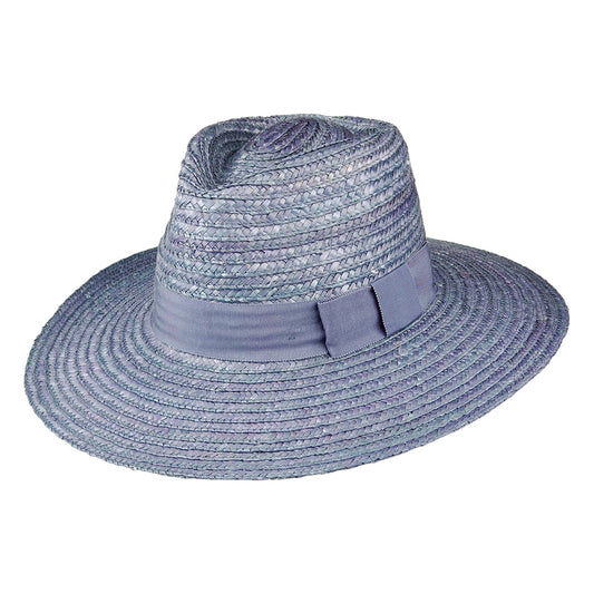 Brixton Hats Joanna Straw Sun Hat - Ice Blue