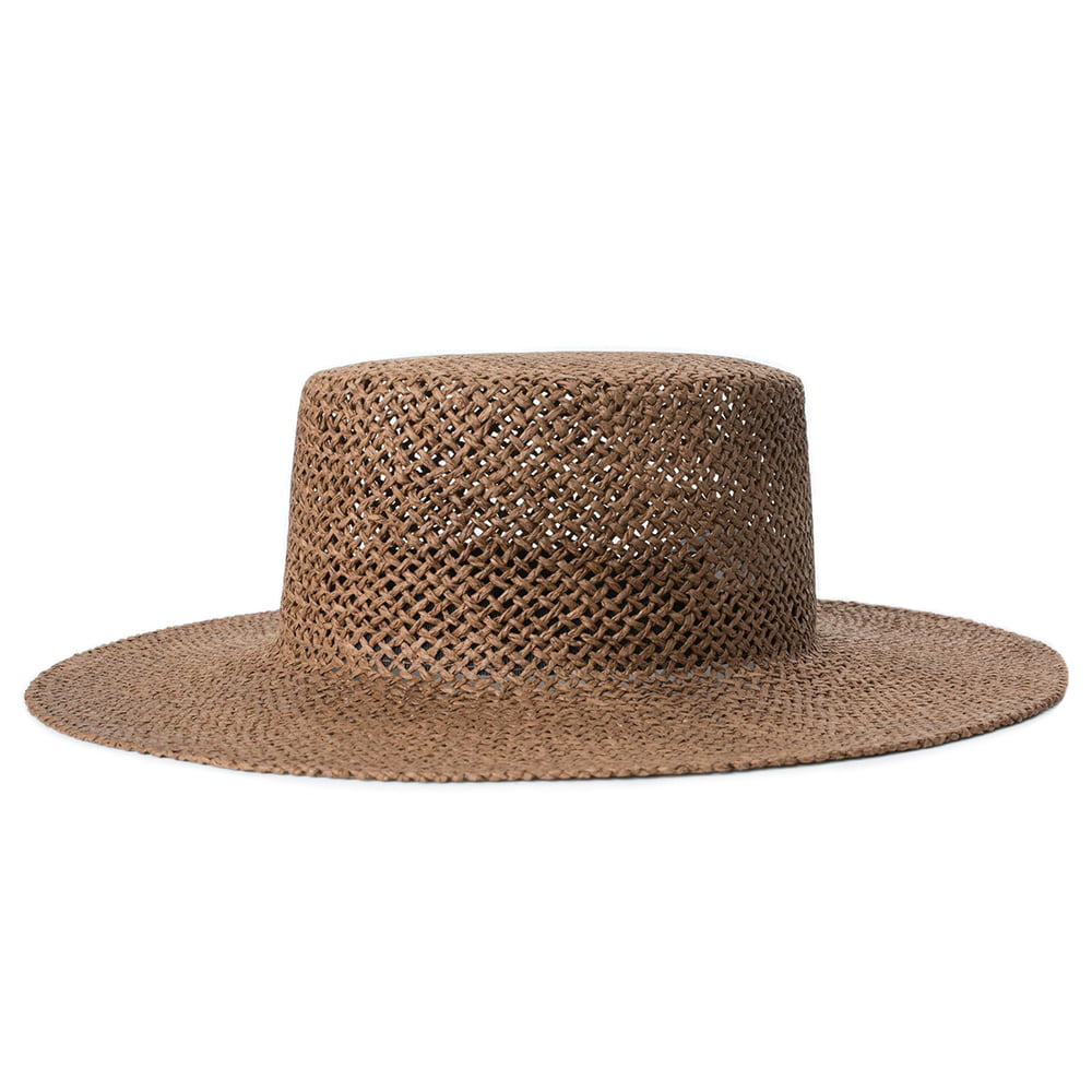 Brixton Hats Whitney Straw Sun Hat - Brown