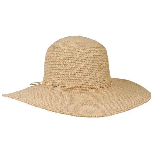 Scala Hats Braided Raffia Sun Hat - Natural