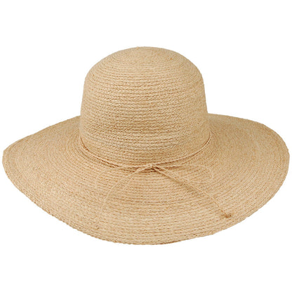 Scala Hats Braided Raffia Sun Hat - Natural