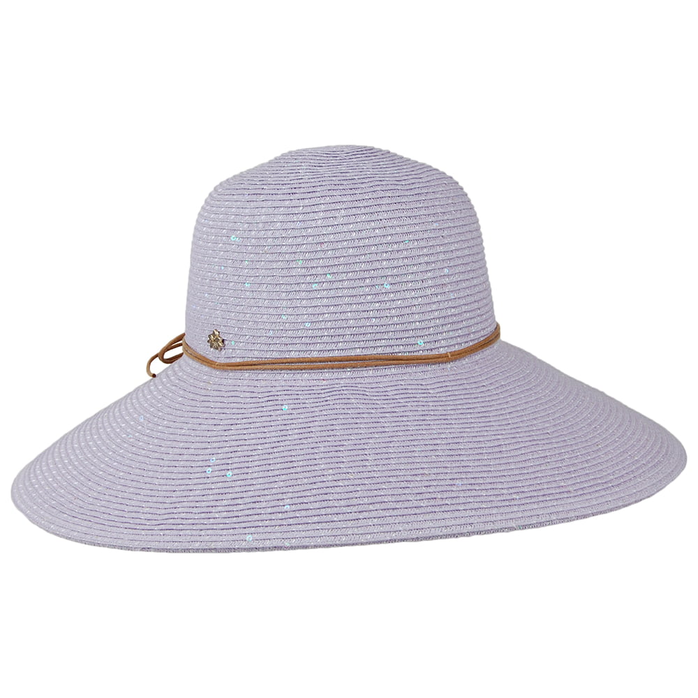Cappelli Hats Waverly Paper Braid Sun Hat - Lavender