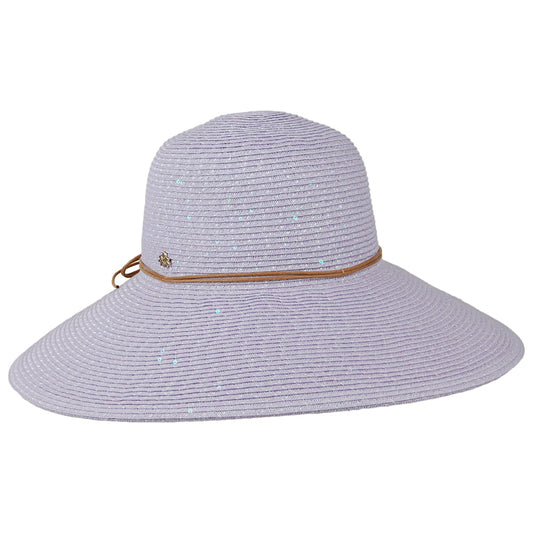 Cappelli Hats Waverly Paper Braid Sun Hat - Lavender