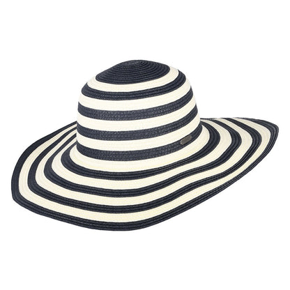 Barbour Hats Shore Wide Brim Sun Hat - Navy Blue