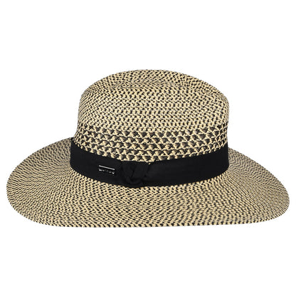 Betmar Hats Blanchet Fedora Sun Hat - Tan-Mix