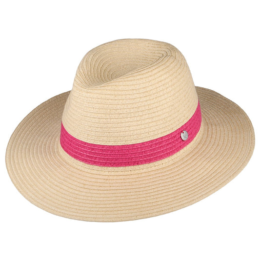 Joules Hats Dora Summer Fedora Hat - Natural