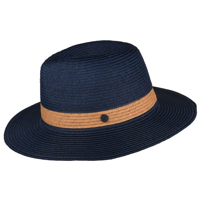 Joules Hats Dora Summer Fedora Hat - Navy Blue