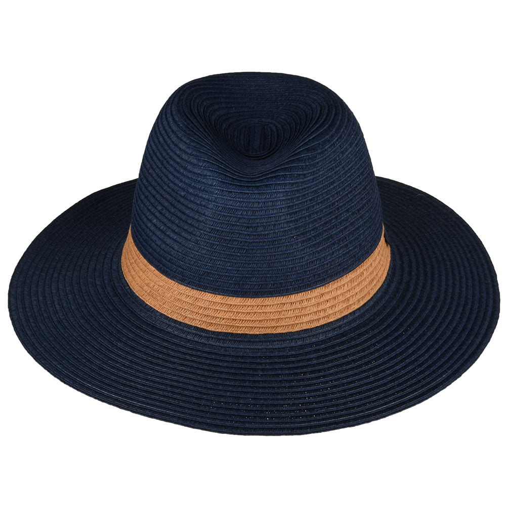 Joules Hats Dora Summer Fedora Hat - Navy Blue