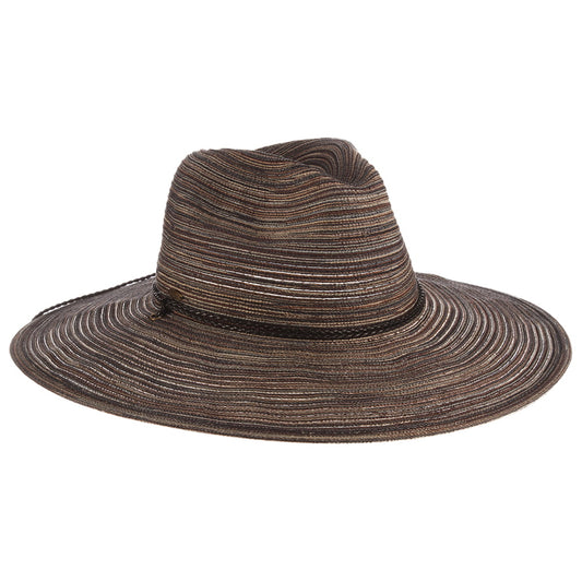 Scala Hats Paignton Safari Fedora Hat - Black
