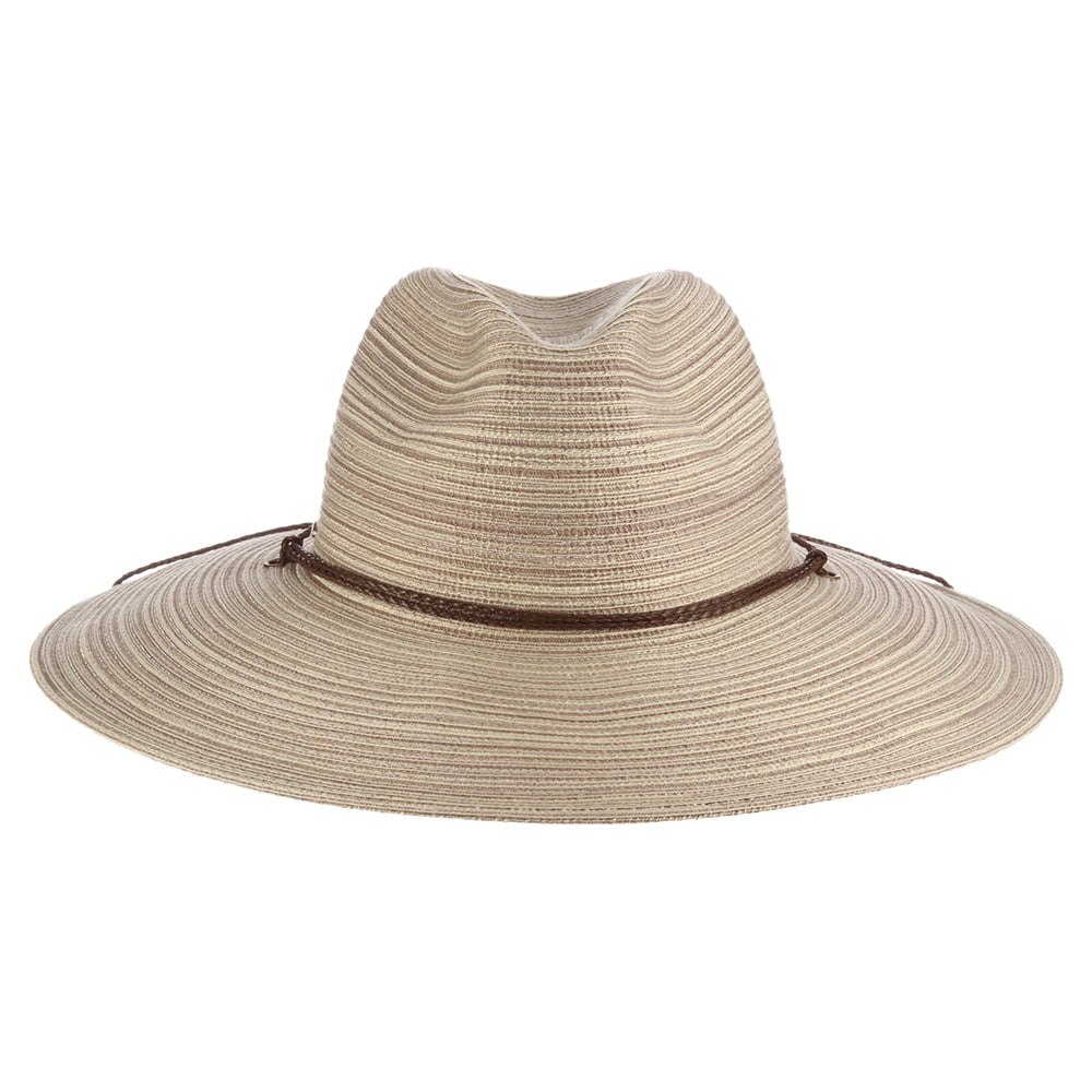 Scala Hats Paignton Safari Fedora Hat - Cream