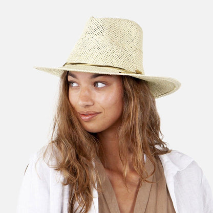 Barts Hats Arday Summer Fedora Hat - Wheat