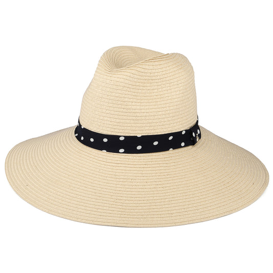 Joules Hats Sia Wide Brim Fedora Sun Hat - Natural