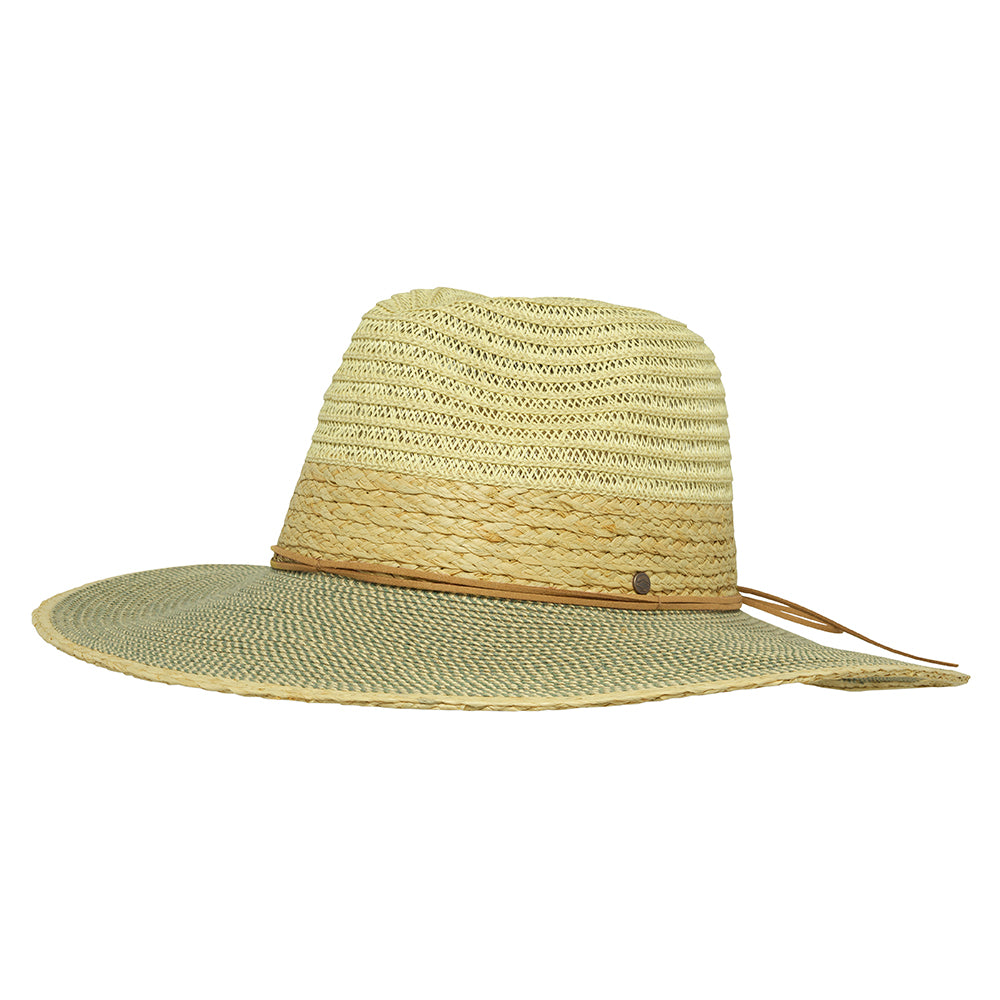 Sunday Afternoons Hats Valencia Summer Fedora Hat - Natural-Denim