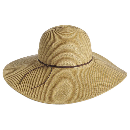 Failsworth Hats Capri Wide Brim Toyo Straw Sun Hat - Natural
