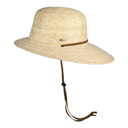 Scala Hats Annabel Braided Palm Sun Hat - Natural