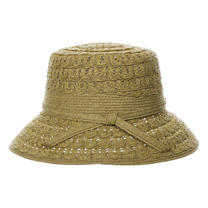 Cappelli Hats Sorina Paper Braid Bucket Hat - Toast