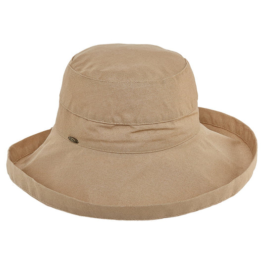 Scala Hats Lanikai Packable Sun Hat - Desert Sand