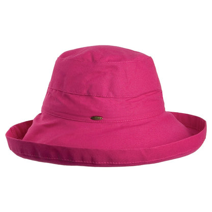 Scala Hats Lanikai Packable Sun Hat - Fuchsia