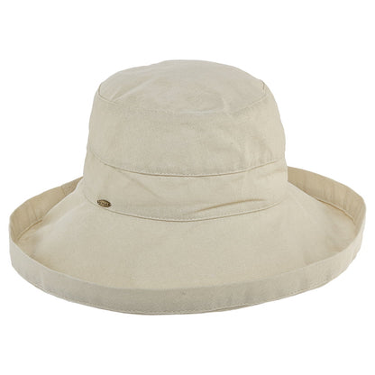 Scala Hats Lanikai Packable Sun Hat - Natural